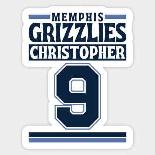 Memphis Grizzlies Christopherrr 9 Limited Edition Sticker